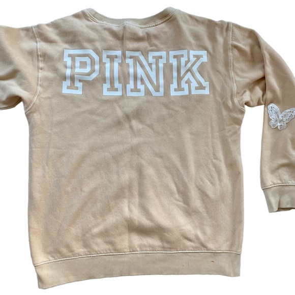 PINK Victoria's Secret Tops - PINK Sweater Sand Colour - Size XS